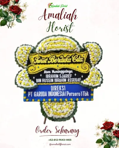 Papan Bunga Duka di Landih